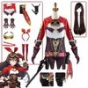 Jogo genshin impacto cosplay traje âmbar cosplay traje peruca feminina roupas vermelhas traje de halloween superior calça uniforme macacãocosplay