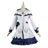 Genshin Impact Barbara Cosplay Costume Dress Barbara Wig Prop Suit Halloween Girl Lolita CostumeCosplay