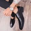 Dress Shoes Men shoes Leather Oxford Dress Shoes Comfortable Gentleman's Stylish Business Formal Shoes Flats 38~48 Zapatos Hombre #TLK003 231016