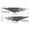 2st Sidokjol Bildörrklistermärke Dekalmobiler Tillbehör för att dekorera lastbil Båt Motorcykel Drop Delivery Dh59s