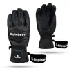 Guantes de esquí ALPIONEER Hombres Invierno Cálido Nieve Deportes Térmicos Mujeres Cabra Cuero Esquí Snowboard Mittens Impermeable A prueba de viento 231017