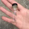 22 * 50 * 14mm 10ml garrafas de vidro tampa de parafuso de alumínio casquette transparente frascos vazios presente 100pcsgood qty mihin