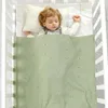 Blankets Swaddling s Knitted born Infant Babies Stroller Bedding Sleeping Covers Super Soft Toddler Kids Boys Girls Receiving Quilts 231017