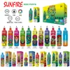 Shenzhen Top 1 autentico Sunfire VAPE usa e getta 9000 10000 BUFI RILASCIFICATO E Sigarette Mesh Coil 18ml Olio non perdite Tornado Migliore sfolla di vapore 9k vapore vapore