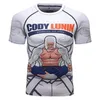 T-shirts pour hommes Guangzhou haute qualité imprimé numérique MMA Tshirt col rond Gym Rash Guard325g