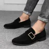 Klänning faux herrar loafers mocka avslappnad affär vårkörande mode formella skor för män sneakers 231018 113