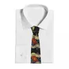 Nœuds papillon Dnd Dice Cravates unisexe 8 cm étroit méfiez-vous du maître du donjon souriant cravate pour hommes vêtements quotidiens Gravatas Business