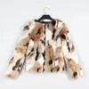Womens Fur Faux Autumnwinter Fashion Coat Mix and Match and Match and Match Alling Trendsetters 231017