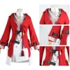 Clara Cosplay Perg Costume Game Honkai Star Rail Cosplay Pargs Clara Red Suit Long Hair Halloween Party Party Prezentacja 2023 Newcostplay