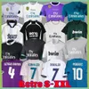 Retro Real Madrids Soccer Jersey Long Sleeve Football Dorts Guti Ramos Seedorf Carlos 10 11 12 13 14 15 16 17 Ronaldo Zidane Raul 00 01 02 03 04 05 06 07 Finals Kaka