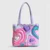 Borse a tracolla Borse per la spesa Borsa tote preppy Donna Designer di lusso e borse e portamonete con imbottitura in nylon Decorazione a fumetti Soulderstylishyslbags