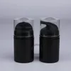 50pcs/lot 50ml 플라스틱 로션 병 펌프, 50g 블랙 에어로스 로션 펌프 병 화장품 용기 Ebwan
