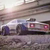 Diecast Model 16303 1 16 50KM H RC Car 4WD with LED Remote Control Muscle High Speed Drift Racing Vehicle for Kids Vs Wltoys 144001 Toys 231017