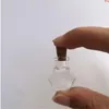 Hexagon Glass Bottles Pendants Small Wishing With Cork Transparent Jars Gifts Vial Made 20pcs Wholesalegood qty Cmada