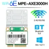 WiFi Finders 6E AX210HMW Mini PCIE carte Wifi Bluetooth 53 pour réseau Intel AX210 6 AX200 80211AX adaptateur sans fil 231018