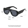 Gafas de sol Oulylan Oval para mujeres Hombres Diseñador Moda Gafas de sol Damas Negro Blanco Marrón Gafas Sombras UV400