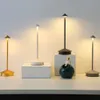 Dekoratif Nesneler Figürinler Şarj Edilebilir Yaratıcı Dokunmatik LED Işık Bar Kahve Yatak Odası Restoran Gece Mantar Masa Lambası Masa Lambaları 231017