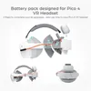 VR AR Accessorise Bobovr P4 Battery Dock متوافق مع PICO 4 PICO4 Pro Extended Extensed Expression Back Cushions VR Accessories 231018