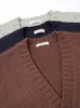 Männer Jacken 2023 Herbst Winter Übergroße Vintage Strickjacke Männer Warme Wollmischung Einreiher V-ausschnitt Gestrickte Pullover 231017