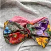 Designer de seda elástica headbands para as mulheres 2022 nova chegada luxo meninas flores florais borboleta faixas cabelo cachecol acessórios para o cabelo244s