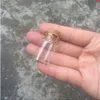 22 * 35 * 125 mm 6 ml transparente Glasflaschen mit Korken Mini-Gläser Fläschchen klein süß 100 Stück gute Menge Clkve