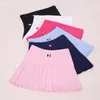 التنانير 2023 Summer Summer College College Suit Li Li Bleated Skirt Slim High High High Safety Sounder