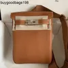 Designer Bags Crossbody Bag Hac a Dos Customized 2024 New Home Handmade Wax Thread Togo Cowhide Unisex Chest Single Shoulder Casual Have Logo