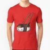 Camisetas masculinas engraçado sushi dachshund camisa verão moda casual algodão em torno do pescoço presentes para cães