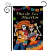 Andra evenemangsfestleveranser 1 st Halloween Mexikansk dag av den döda trädgårdsflaggan Sugar Skull Yard 231018