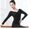 Zużycie sceniczne 1PC/Lot Woman Latin Dancing Top Lady Modal Modern Training