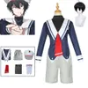 Anime SK8 Infinity Cosplay Costume Chinen Miya Cosplay Hat Wig Suit Uniform Unisex Halloween Carnival Party Costumescosplay