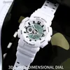 여자 시계 Sanda Rose Gold White Sport Women Watches Fashion Led Digital Ladies Watch Women Montre Homme Relogio Feminino Dourado 2023 Newl231018