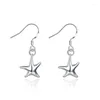Dangle Earrings BABYLLNT 925 Sterling Silver Small Star Starfish Drop For Woman Wedding Engagement Fashion Party Charm Jewelry Gifts