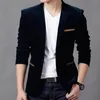 2016 Spring and Autumn New Fashion Men's Fashion Blazer British Style casual Slim Fit suit jacket male coat300t