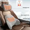 Coussins de siège Appui-tête de voiture soutien lombaire mémoire espace mousse taille soutien siège de voiture cou oreiller dossier coussin pour Tesla voiture accessoires Q231018