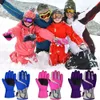 Gants de Ski alpinisme antidérapant hiver doit enfants enfants à manches longues mitaine neige Snowboard coupe-vent imperméable 231017