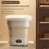 Electronics Robots 11L faltbare Waschmaschine mit großem Fassungsvermögen, zusammenklappbare Mini-Socken, Unterwäsche, Höschen, 3 Modelle mit Schleuder-Trockenfunktion 231018