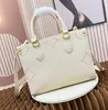 ONTHEGO Tote Designer Women Small Tote Onthego Eather Crossbody Fashion Makeup Purse Large Shopping Bags Leather Bag 10a Quality