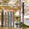 Vandringsstänger vandringsstång multifunktionell aluminium promenad pinnar vikning utomhus camping vandring stick justerbar ultralight alpenstock 231018