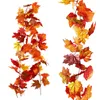 Decoratieve bloemen Halloween Pompoen Wijnstok Plastic Simulatie Herfst Woondecoratie Hanger