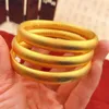 Armreif Glatte Legierung Schmuck Gold Silber Farbe Buddhistische Herz Sutra Armbänder Armreifen Für Einzelne Kreis Frauen Present221R