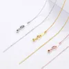 Einstellbare lange geschichtete Halskette 316 Edelstahl Chocker Halsketten für Frauen Männer DIY Modeschmuck Drop Shipping YMN070