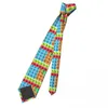 Noeuds papillon éléments tableau périodique cravates hommes décontracté Polyester 8 Cm étroit Science chimie cravate hommes accessoires cravate