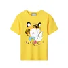 Menino menina roupas criança marca camisetas designer de luxo crianças camisetas designers roupas de bebê crianças terno camisa impressa algodão esskids cxd10183