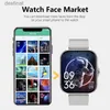 الساعات النسائية Sport Smart Watch Watch Clock Health Health Watch Waterproof Smartwatch Bluetooth Call Watches for Men Women IOS Xiaomi Huawei 2023L231018