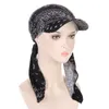 Bérets Dames Chapeau Mode Hijab Cap Floral Stretch Multicolore Base Musulmane N E D Profil Pour Hommes Bon Guy