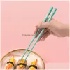 Chopsticks Chopsticks 5 Pairs Sakura Reusable Fiberglass Flowers Dishwasher Safe Japanese Chinese Colored Sushi 230201 Home Dhgarden Dhckh