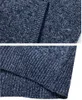 Men's Sweaters Vintae Knitted Cardian Jackets For Men Winter Casual Lon Sleeve Turn-down Collar Sweater Coats Autumn Fasion Outerwear