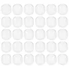 Cadeau cadeau 50 pcs emballage distributeurs automatiques de boules remplissables panier de boules vides pour la gomme de fête