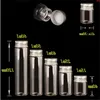 Glasflaschen mit Schraubverschluss, leer, 15 ml, 25 ml, 40 ml, 50 ml, 60 ml, Aluminiumkappe, Siegelgläser, Lebensmittelqualität, 24 Stück, gute Menge Vfmsp